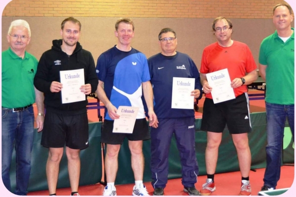 Farben des TTC bei den Bezirksmeisterschaften gut vertreten
